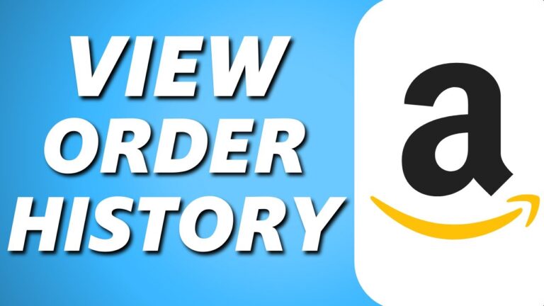 How To View Your Order History On Amazon